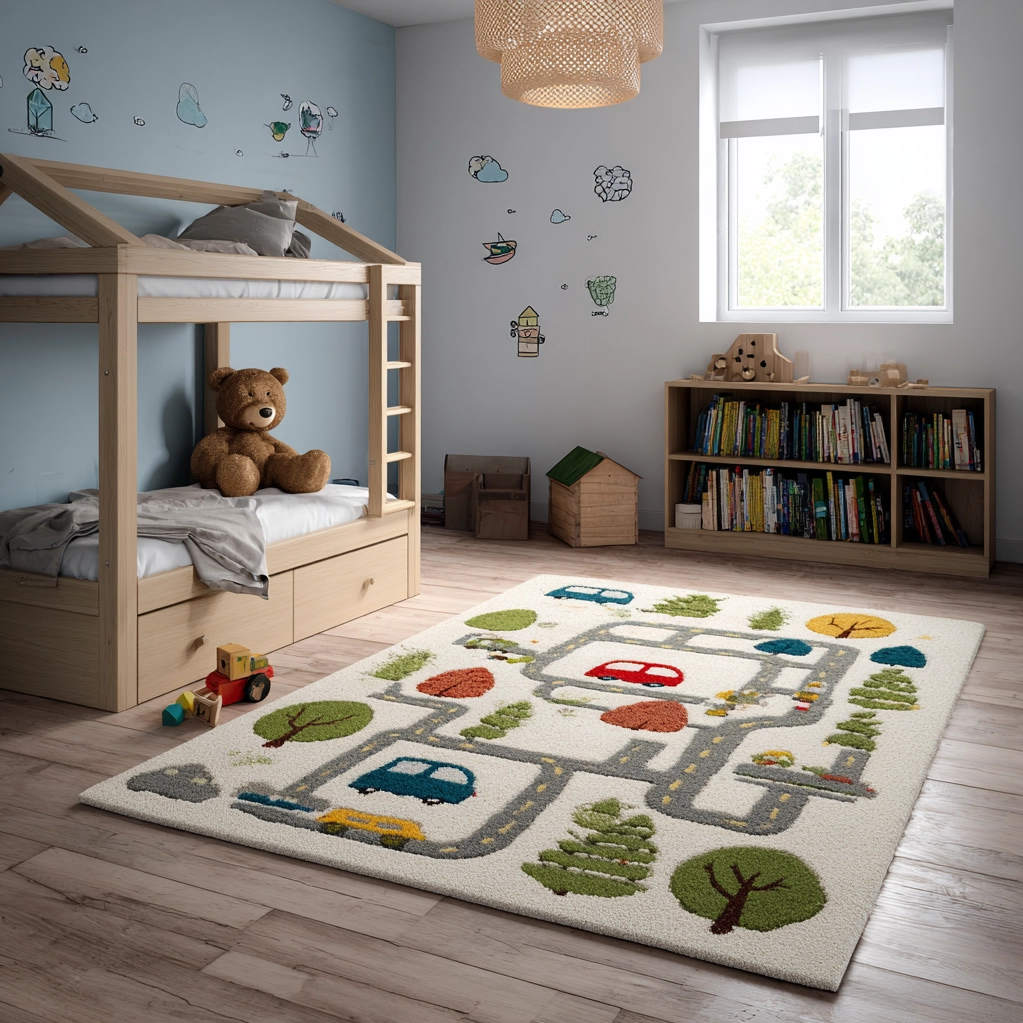 teppich ideen kinderzimmer