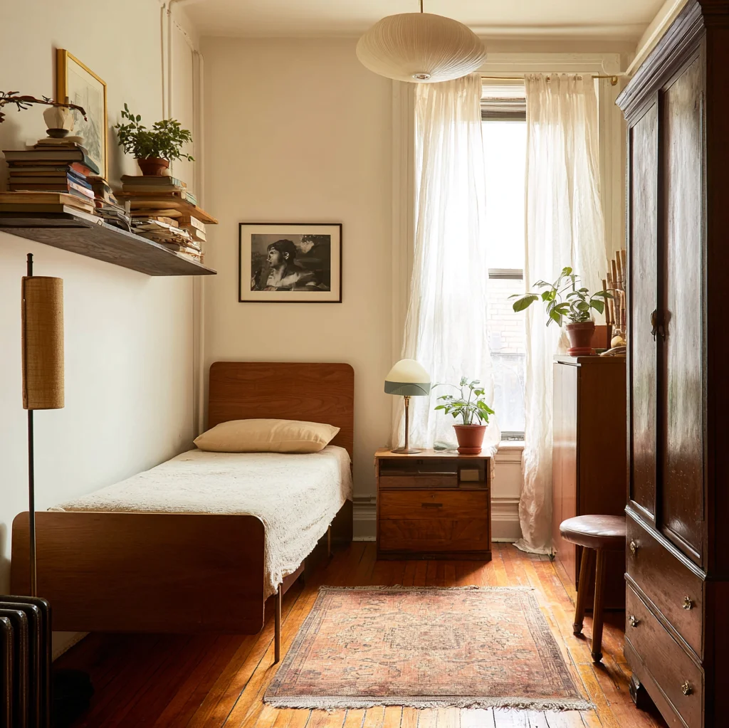 vintage schlafzimmer ideen klein